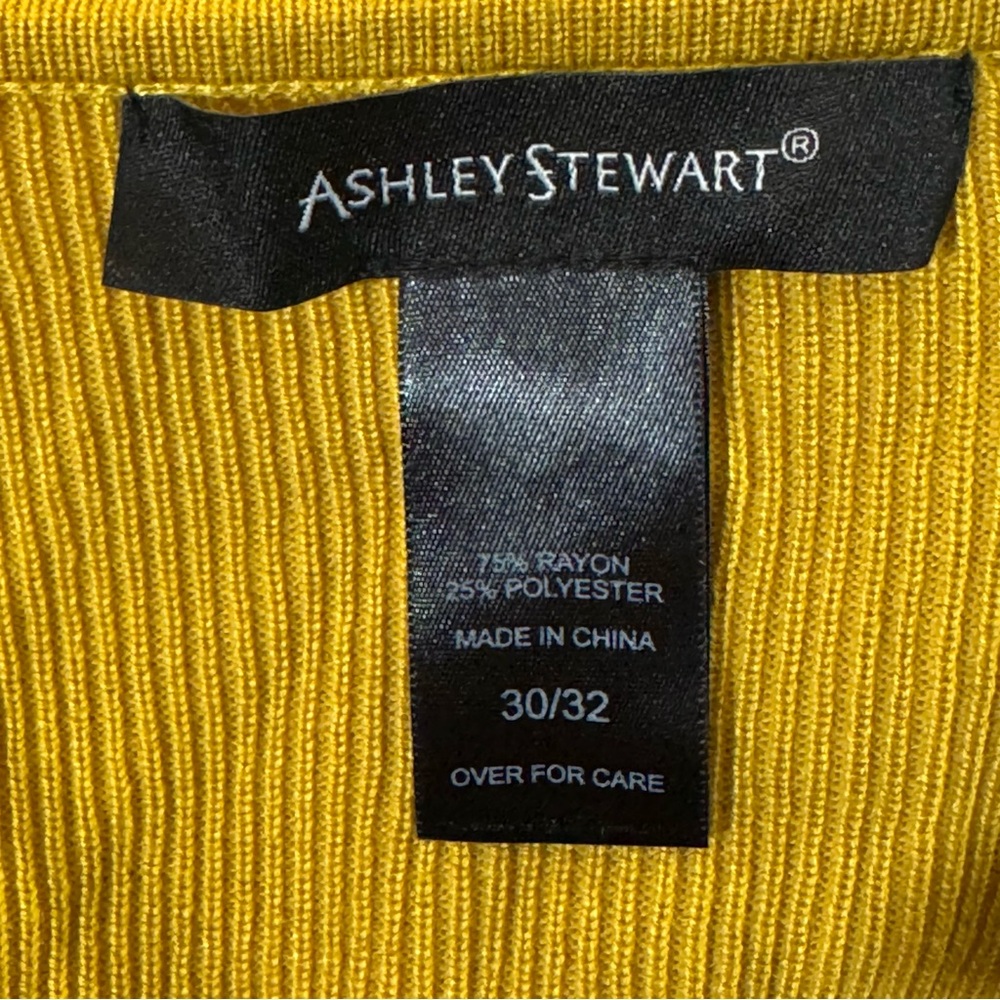 Ashley‎ Stewart Golden Yellow Blouse - Picture 5 of 9